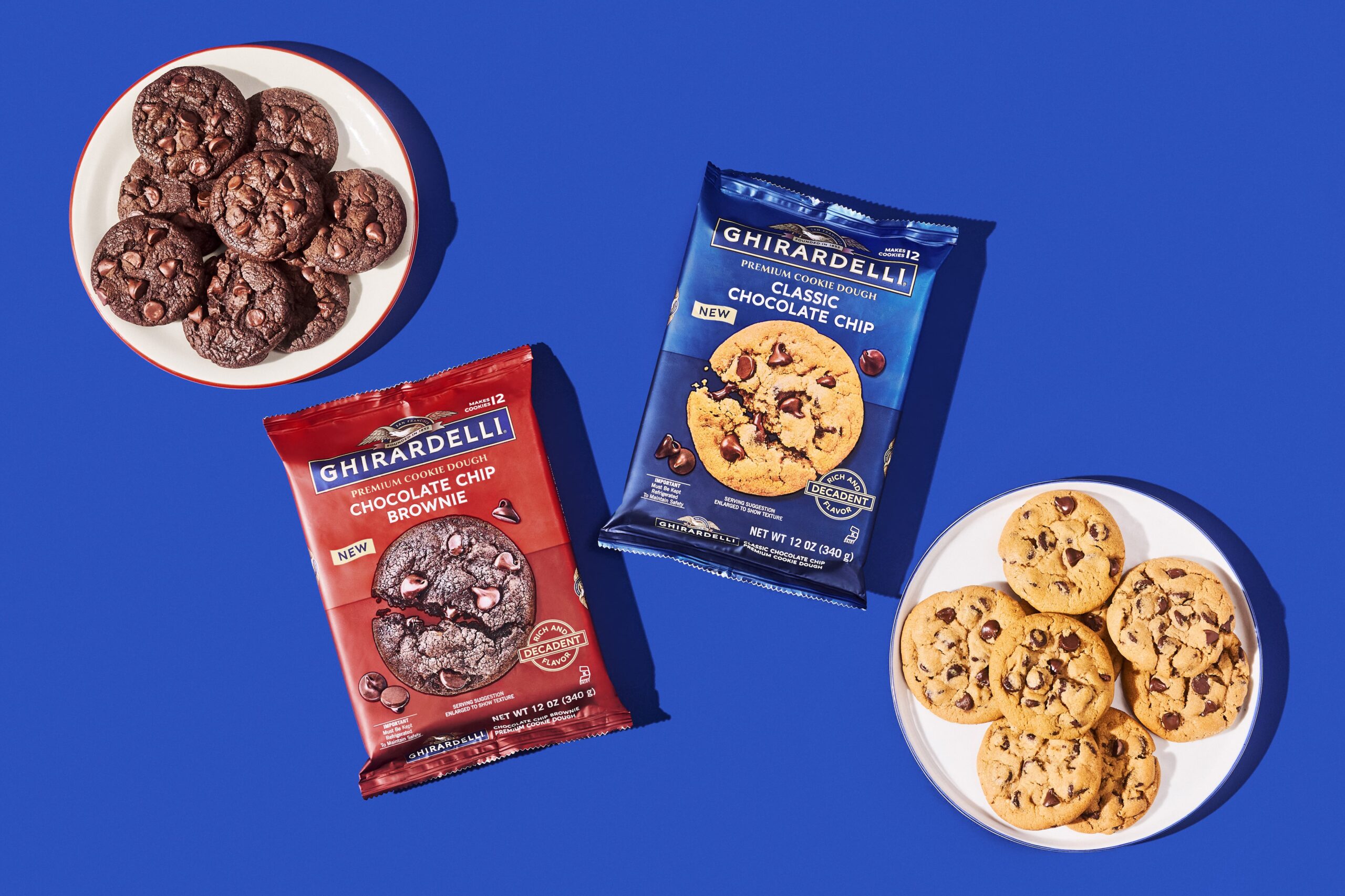 Ghirardelli's launch into the refrigerated cookie dough space highlights its premium, chocolate while focusing on enhancing classic flavors for a homemade baking experience.